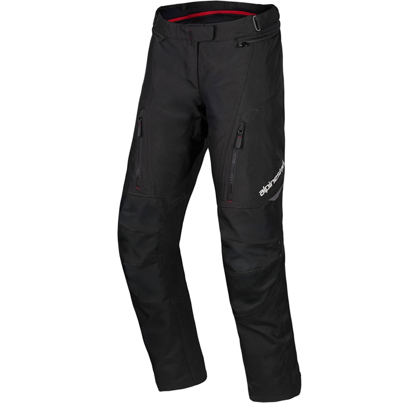 Spodnie motocyklowe wodoodporne Alpinestars ST-1 Honda kolekcja czarno-czerwona