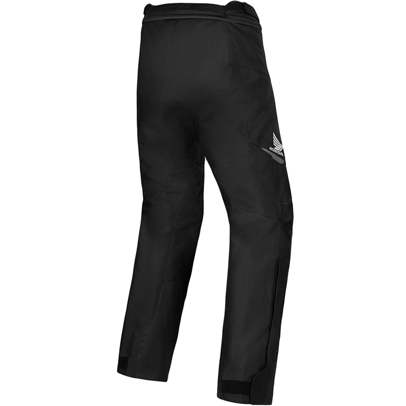 Spodnie motocyklowe wodoodporne Alpinestars ST-1 Honda kolekcja czarno-czerwona