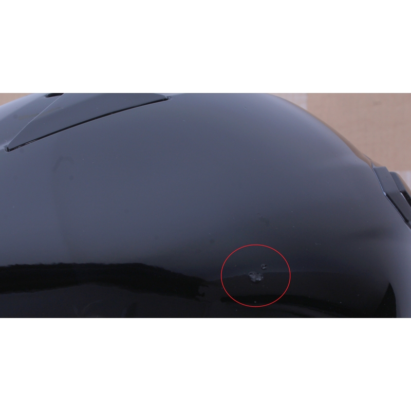 Integralny kask motocyklowy MT Targo czarny - II. jakość