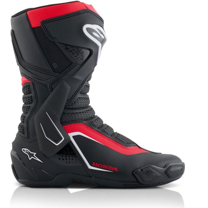 Buty motocyklowe Alpinestars SMX-6 V3 Honda Collection Czarno-Czerwono-Białe