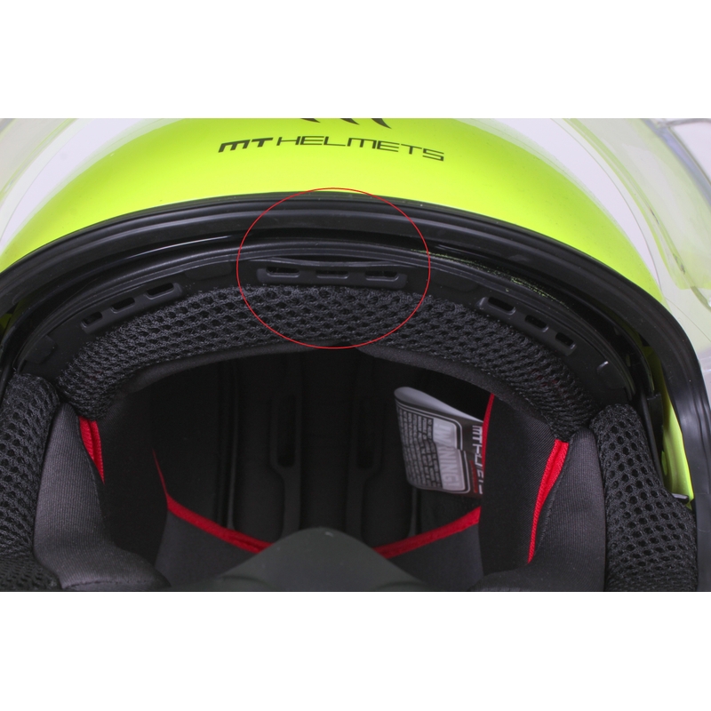 Integralny kask motocyklowy MT Thunder 3 SV fluo żółty - II. jakość
