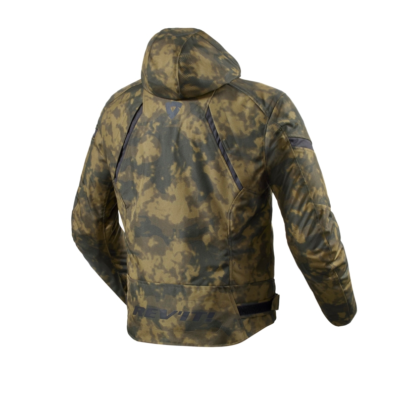 Kurtka motocyklowa Revit Flare 3 H2O camo ciemnozielona