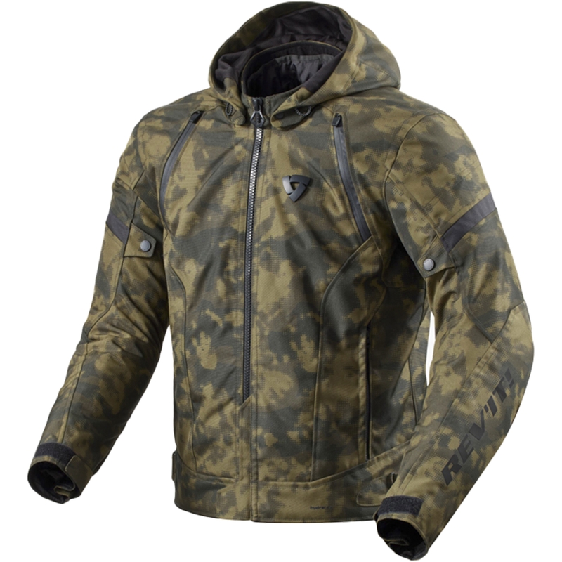 Kurtka motocyklowa Revit Flare 3 H2O camo ciemnozielona