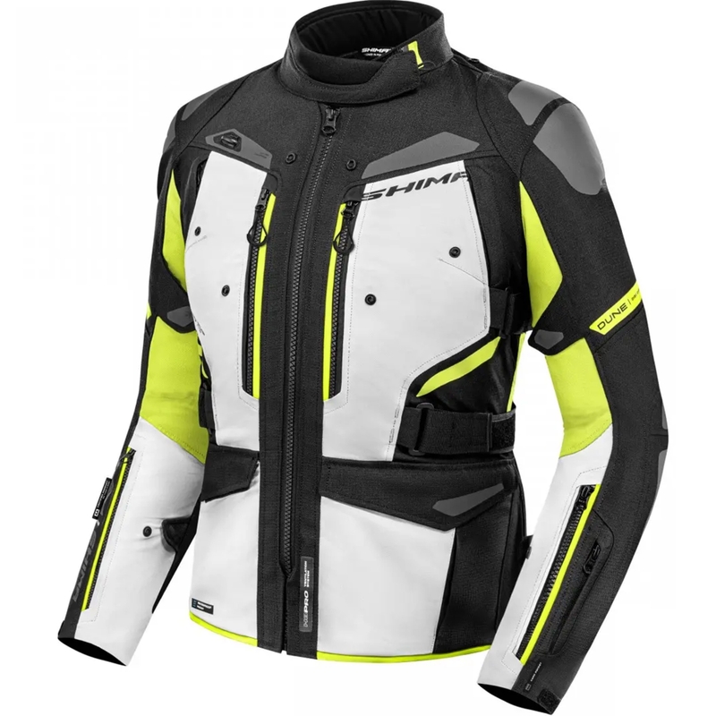 Kurtka motocyklowa damska Shima Dune fluo żółta