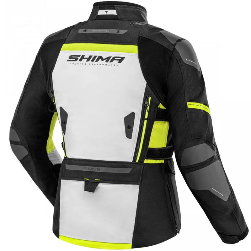 Kurtka motocyklowa damska Shima Dune fluo żółta