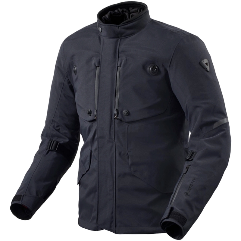 Kurtka motocyklowa Revit Trench 2 GTX w kolorze ciemnoniebieskim