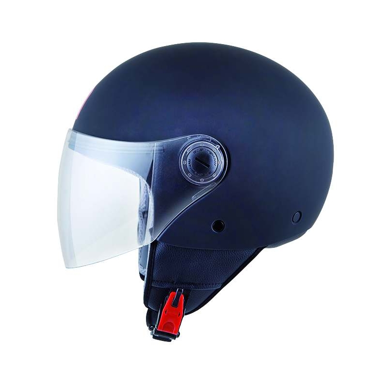 Otwarty kask motocyklowy MT Street czarny matowy - II. jakość