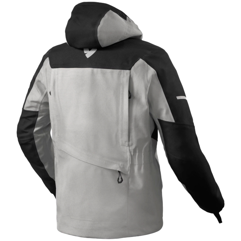 Kurtka motocyklowa Revit Tectonic H2O czarno-szara