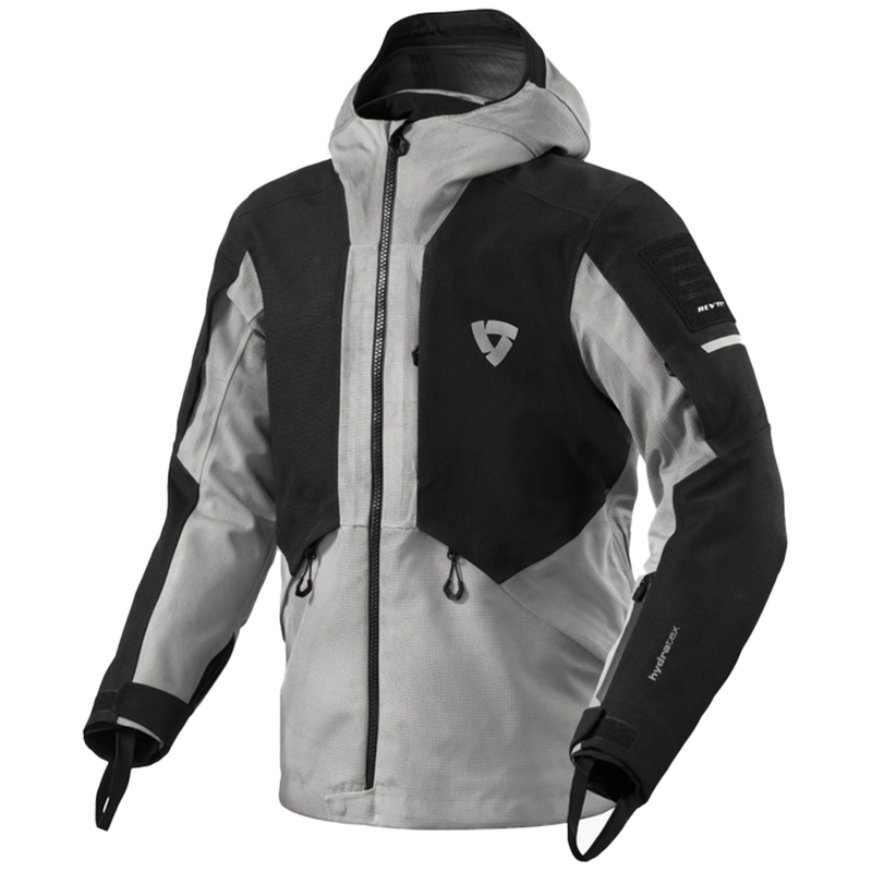 Kurtka motocyklowa Revit Tectonic H2O czarno-szara