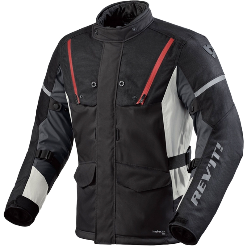 Revit Horizon 3 H2O kurtka motocyklowa czarno-czerwona