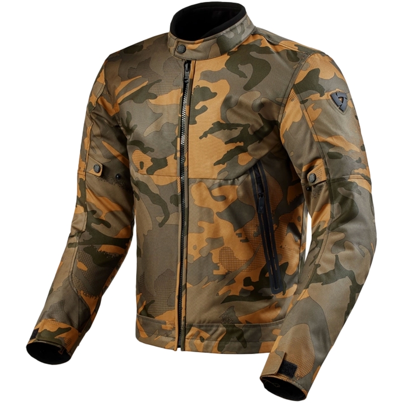 Kurtka motocyklowa Revit Shade H2O camo-zelená