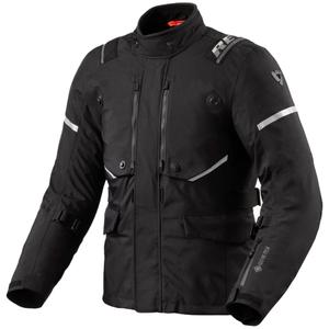 Kurtka motocyklowa Revit Vertical GTX czarno-srebrna