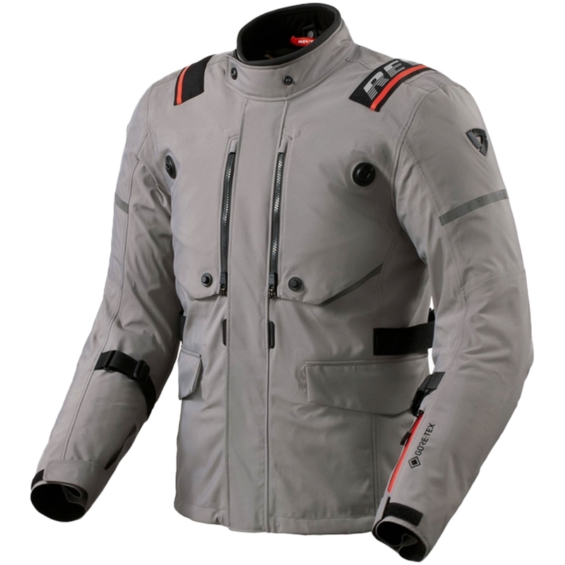 Kurtka motocyklowa Revit Vertical GTX w kolorze ciemnoszarym