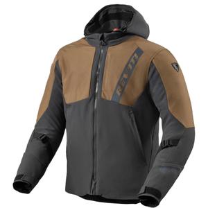 Kurtka motocyklowa Revit Potential GTX brązowo-szara