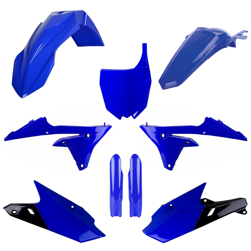 Plastic body kit POLISPORT blue yam 98 for YAMAHA YZ 250 F 2014-2018, YAMAHA YZ 450 F 2014-2017