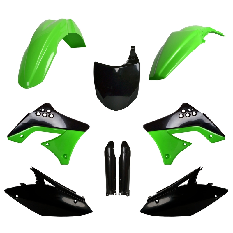 Plastic body kit POLISPORT OEM Color for KAWASAKI KX 250 (F) 4T 2009-2012