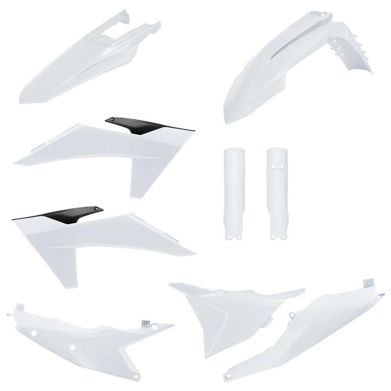 Plastic body kit POLISPORT White