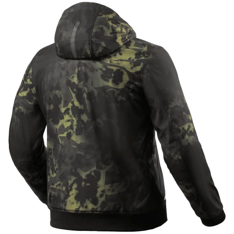 Kurtka typu softshell Revit Saros WB czarno-ciemnozielona
