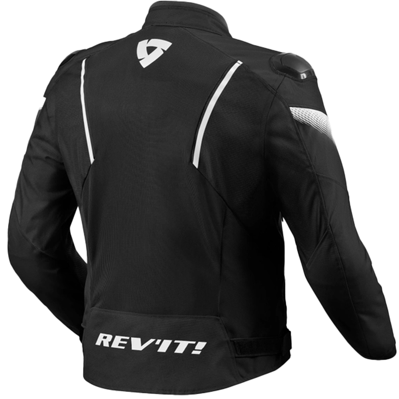 Kurtka motocyklowa Revit Control Air H2O czarno-biała