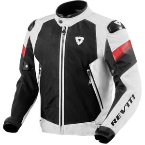 Kurtka motocyklowa Revit Control Air H2O czarno-biała