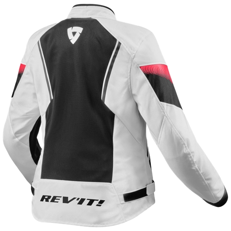 Damska kurtka motocyklowa Revit Control Air H2O czarno-biała