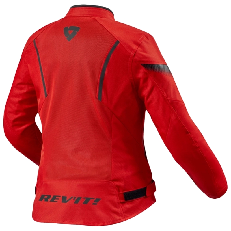 Damska kurtka motocyklowa Revit Control Air H2O czerwono-czarna