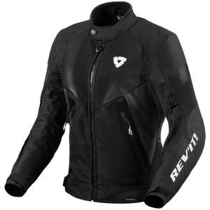 Damska kurtka motocyklowa Revit Control H2O czarno-antracytowa