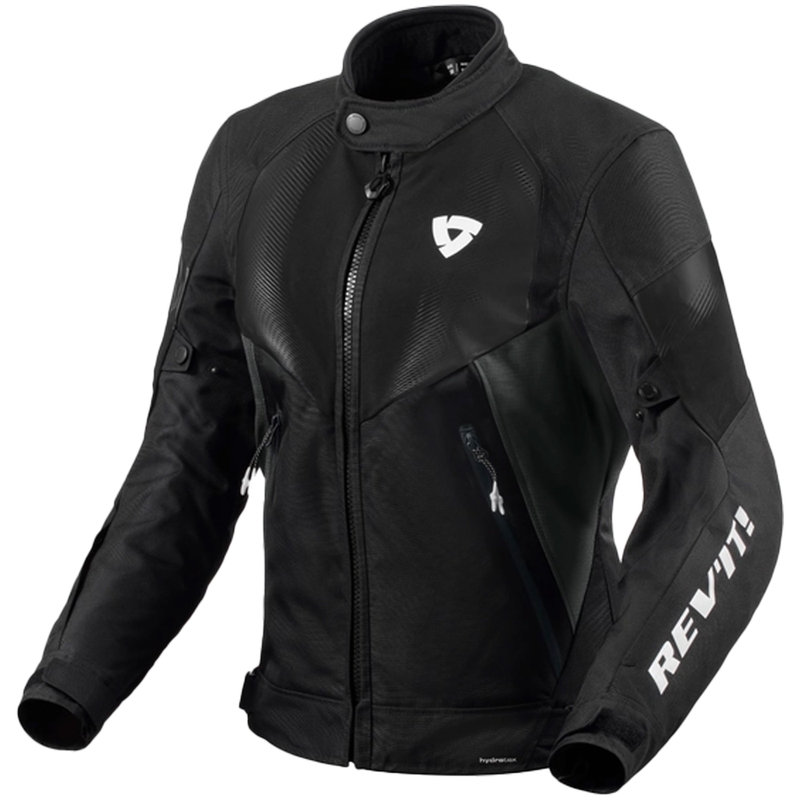 Kurtka motocyklowa damska Revit Control H2O w kolorze czarno-antracytowym