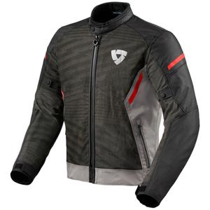 Kurtka motocyklowa Revit Torque 2 H2O szaro-czerwona