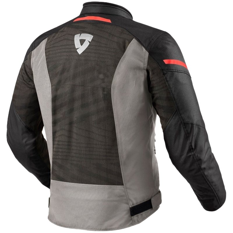 Kurtka motocyklowa Revit Torque 2 H2O szaro-czerwona