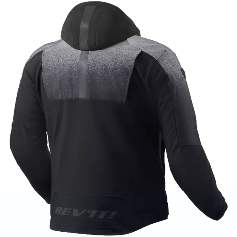 Kurtka motocyklowa Revit Epsilon H2O czarno-szara