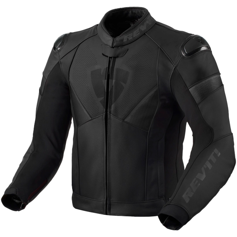 Kurtka motocyklowa skórzana Revit Argon 2 czarno-antracytowa