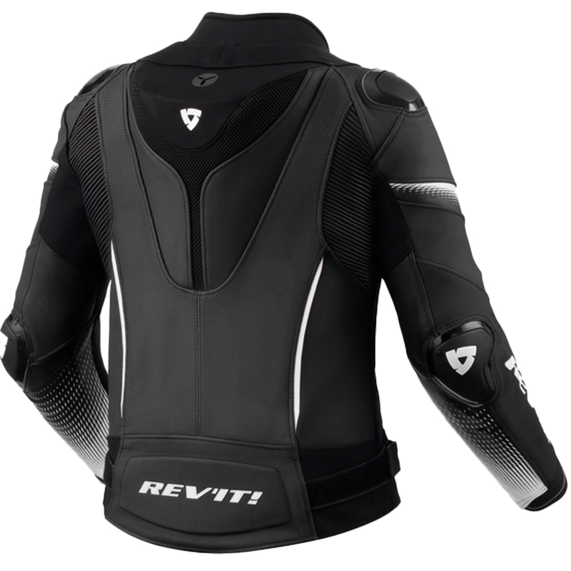 Damska skórzana kurtka motocyklowa Revit Xena 4 Pro czarno-biała