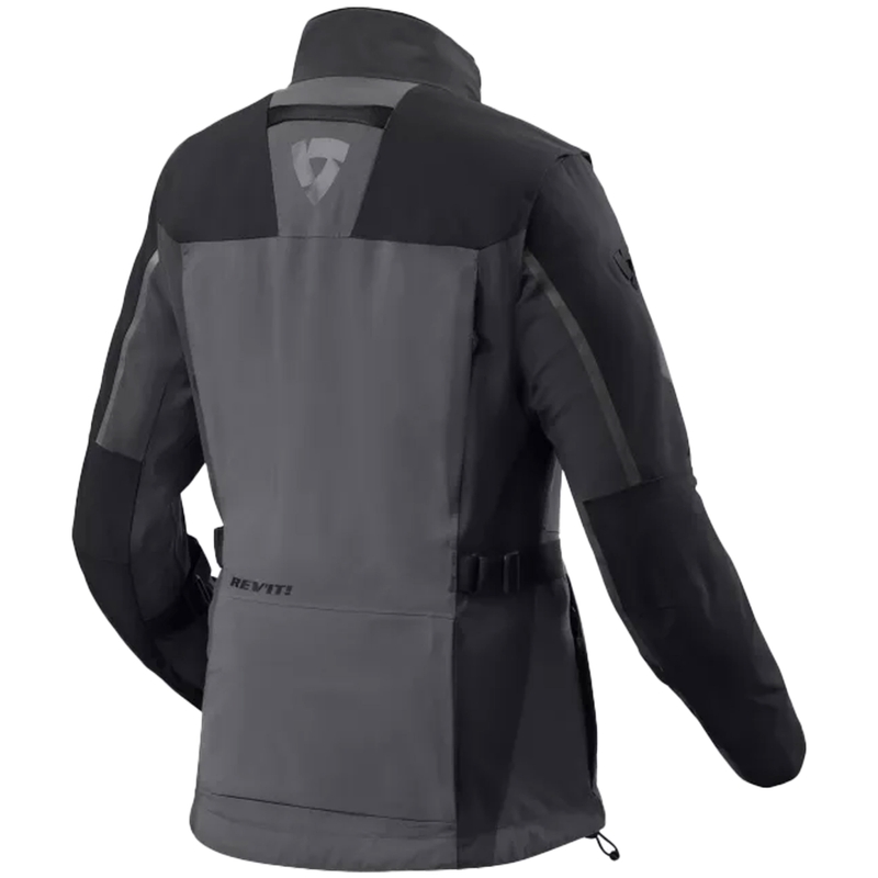 Damska kurtka motocyklowa Revit Lamina GTX szaro-czarna