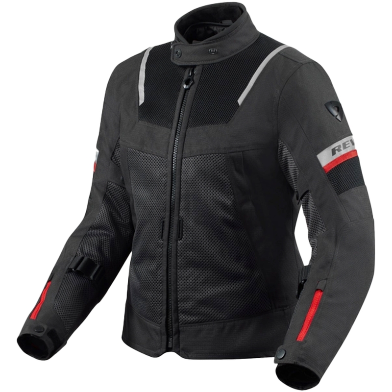 Damska kurtka motocyklowa Revit Tornado 4 H2O czarno-antracytowa