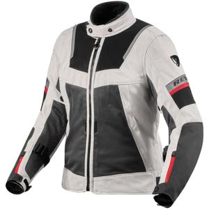 Damska kurtka motocyklowa Revit Tornado 4 H2O szaro-czarna