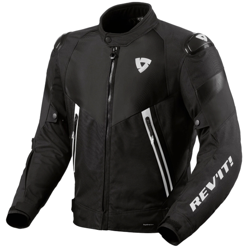 Kurtka motocyklowa Revit Control H2O czarno-biała