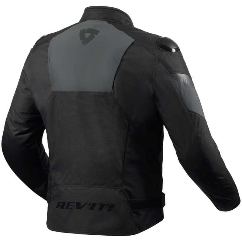 Kurtka motocyklowa Revit Control H2O czarno-antracytowa