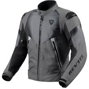 Kurtka motocyklowa Revit Control H2O w kolorze szaro-czarnym