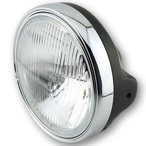 Reflektor Highsider Smart LTD 7 ze szkłem tłoczonym, błyszczący czarny