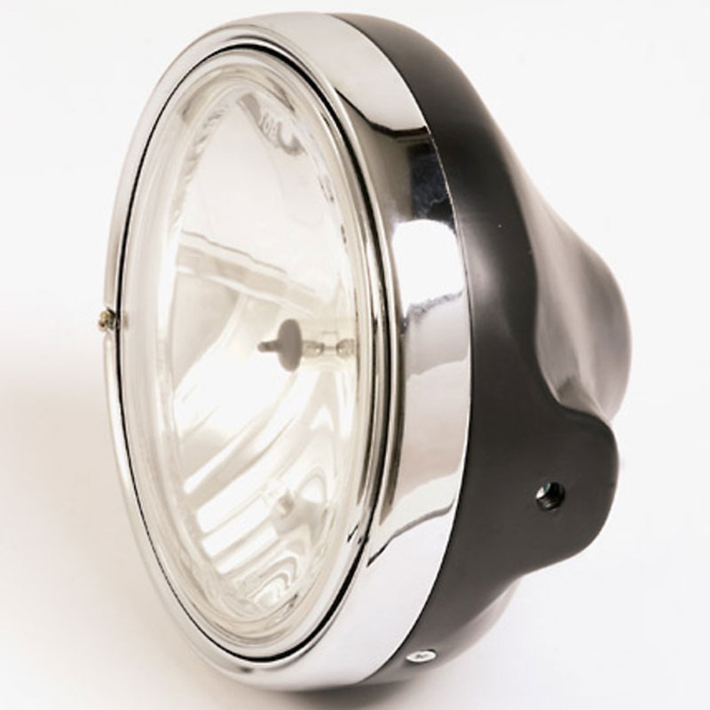 Reflektor Highsider Smart LTD 7 z przezroczystym szkłem w kolorze czarnym