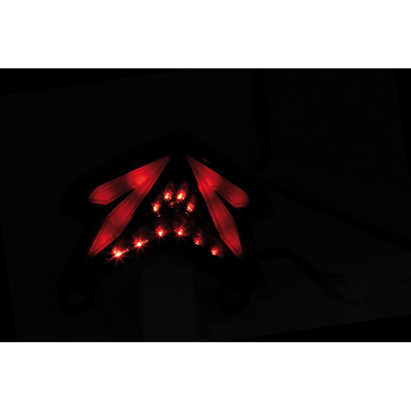 Tylne światło Highsider Smart LED do motocykli Kawasaki Ninja Zx-6 R, Z 800