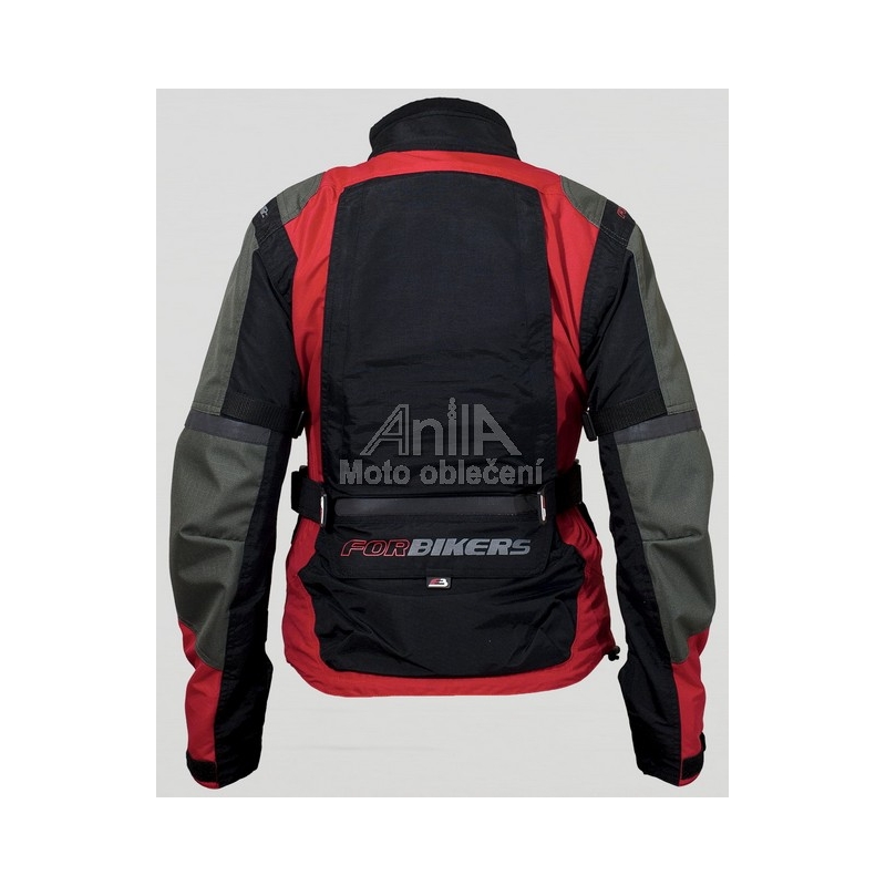 Damskie kurtki tekstylne ForBikers motocykla Lato czarne