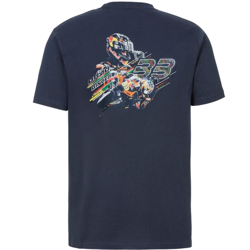 Koszulka KTM Brad Binder ciemnoniebieska