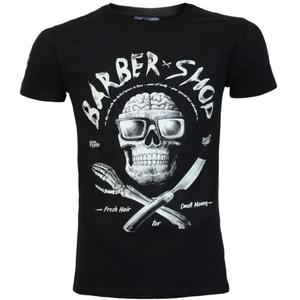 Koszulka Yakuza Premium Broken Legend - Barber Shop czarna