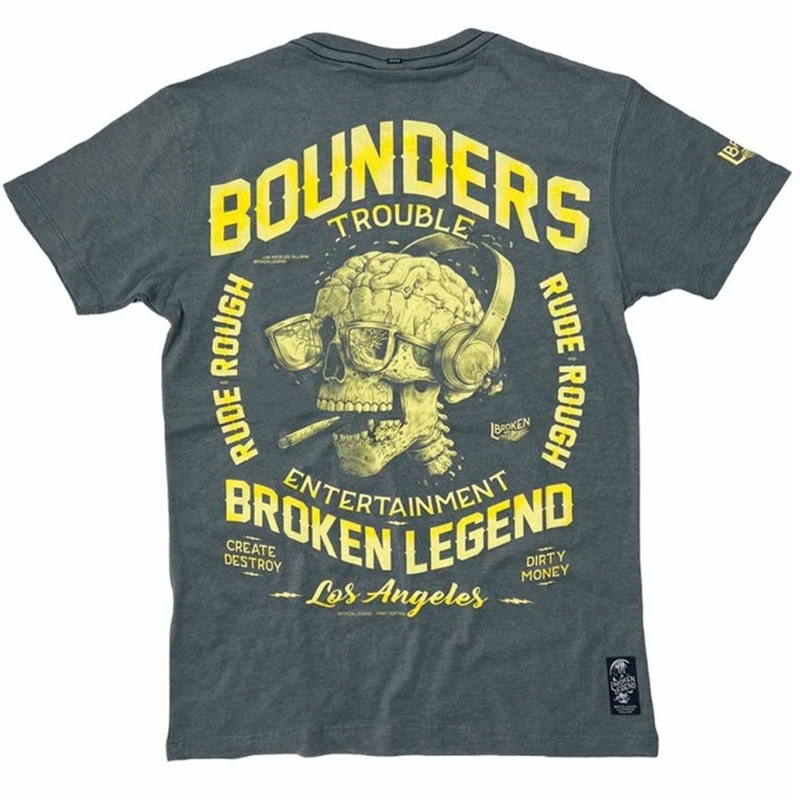 Koszulka Yakuza Premium Broken Legend - Bounders turkusowa