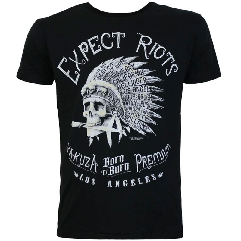 Koszulka Yakuza Premium Expect Riots - Los Angeles czarna