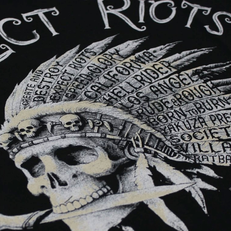Koszulka Yakuza Premium Expect Riots - Los Angeles czarna