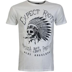 Koszulka Yakuza Premium Expect Riots - Los Angeles biała