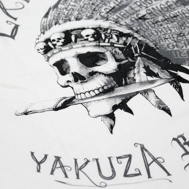 Koszulka Yakuza Premium Expect Riots - Los Angeles biała